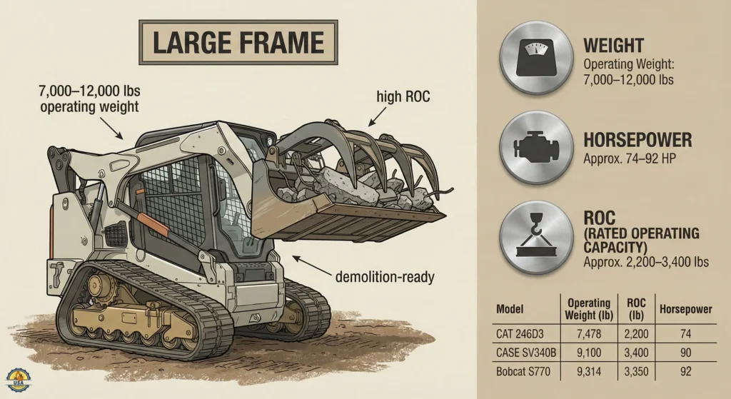 Skid Steer Rated Operating Capacity