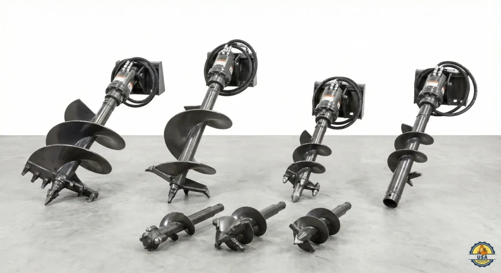 Skid Steer Auger Attachments