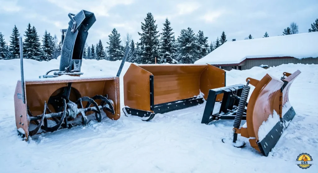 Skid Steer Snow and Seasonal Attachments