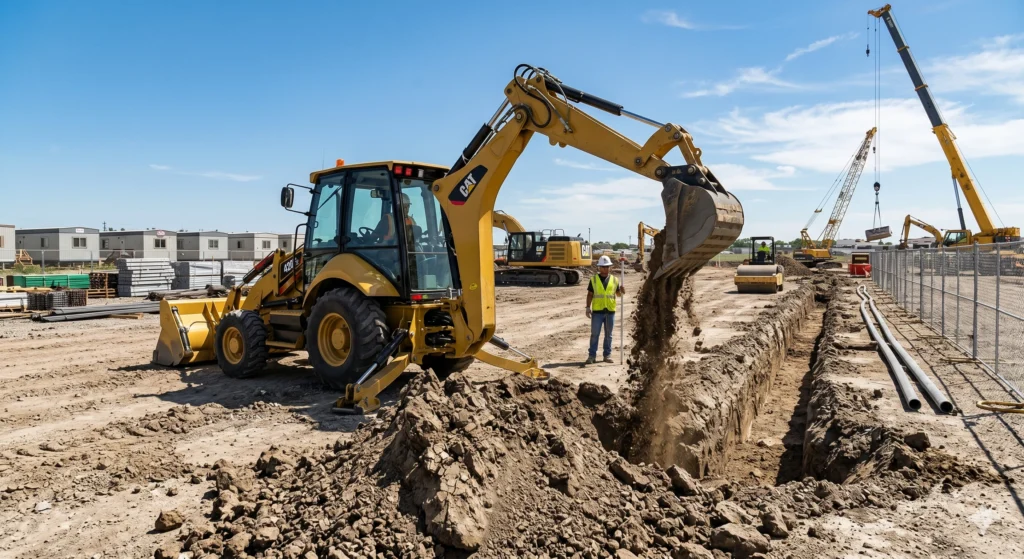 How Much Does a Backhoe Weigh?