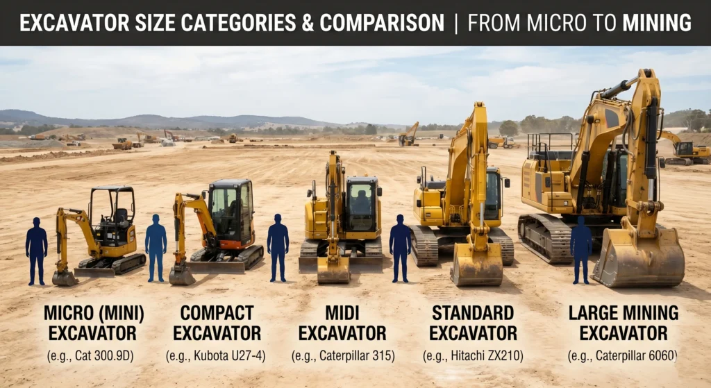 how to choose the excavator