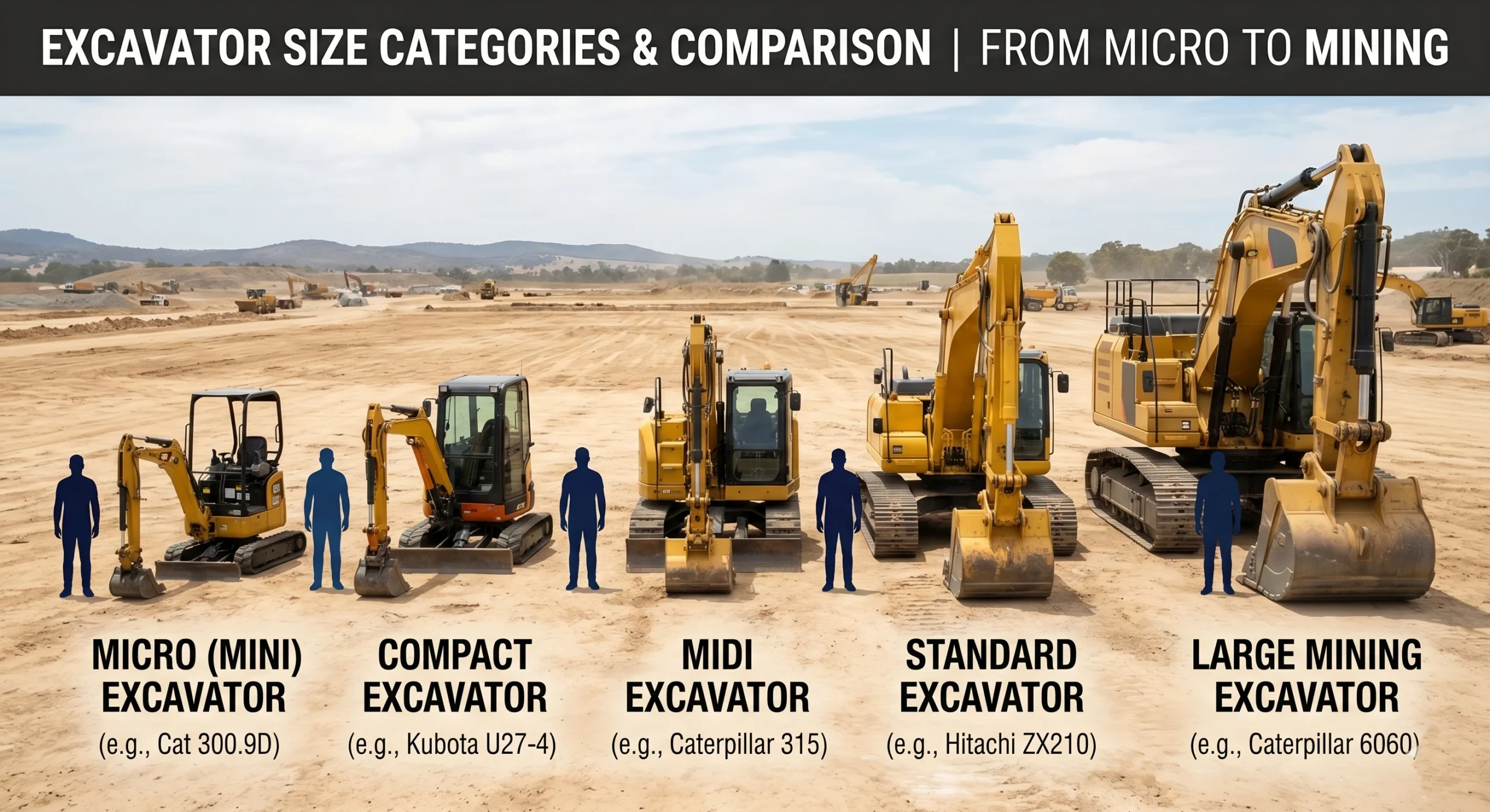 how to choose the excavator