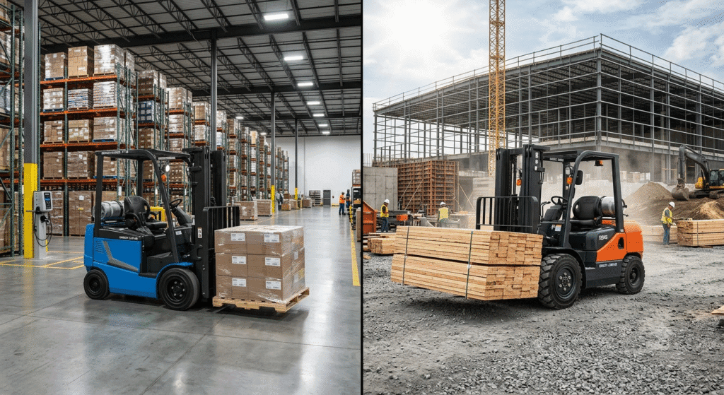 Forklift comparison
