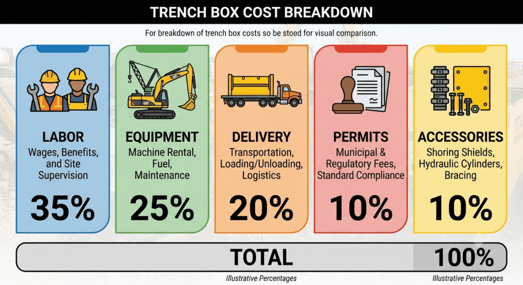trench box cost breakdown