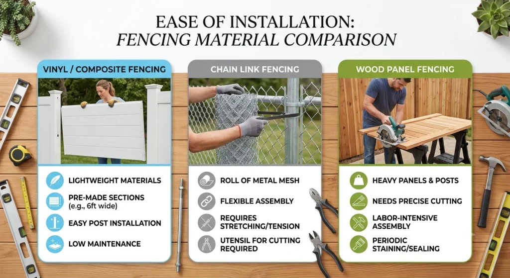 ease of installation