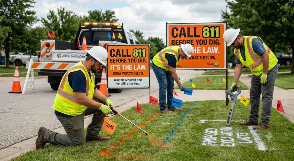 cal 811 before you dig