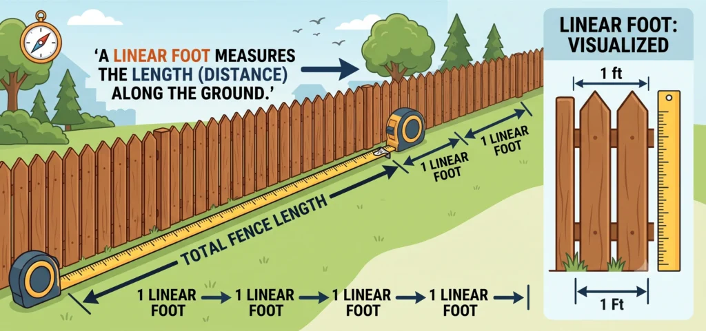 Linear Foot Visualized