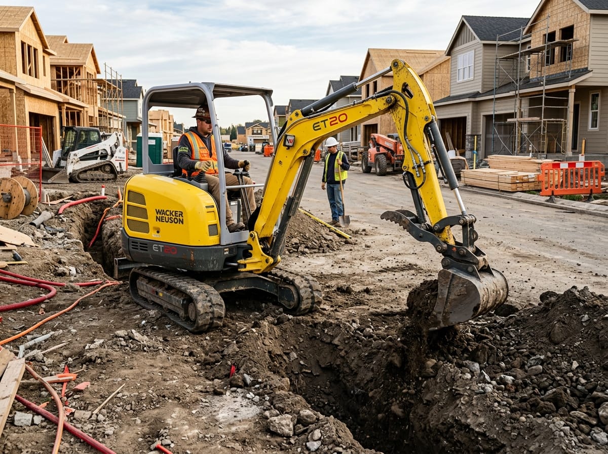 Compact Mini Excavator (1.5–2 Ton)