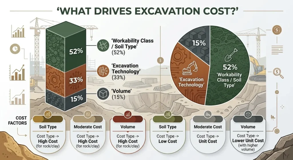 what drives excavation cost?