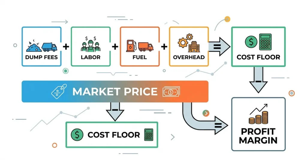 cost floor formula